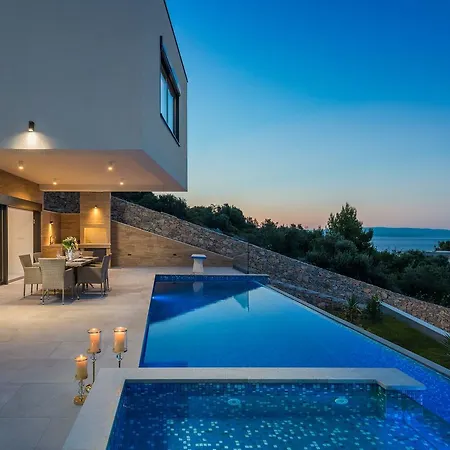 Luxury Gold Pearl With Pool Vila Trogir